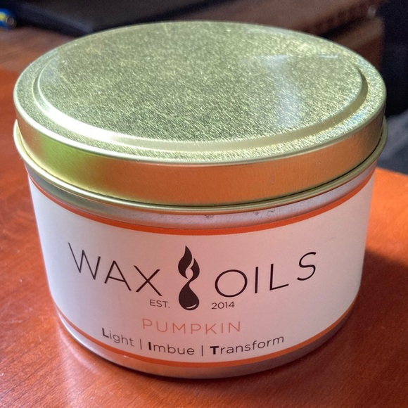 WAX OILS Pumpkin Light Imbue Transform Soy Candle 8 oz - Picture 6 of 9